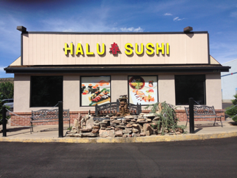 Halu Sushi Golden Colorado, store front